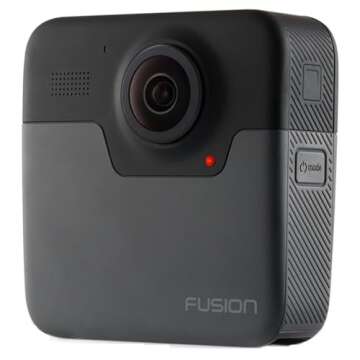 GoPro Camera Fusion - 360 Waterproof Digital VR Camera with Spherical 5.2K HD Video 18MP Photos