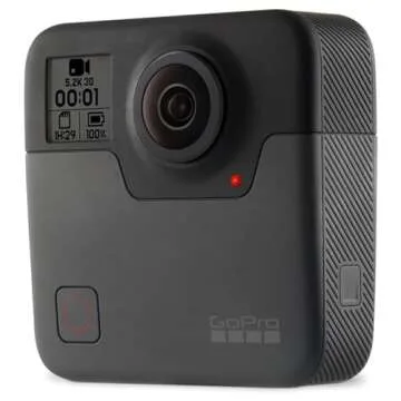 GoPro Camera Fusion - 360 Waterproof Digital VR Camera with Spherical 5.2K HD Video 18MP Photos