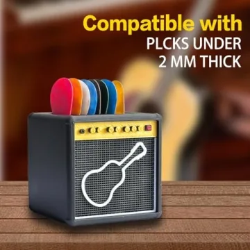 buyang Guitar Pick Display Holder - Stylish Organizer for Music Enthusiasts and Musicians, A Beautif...