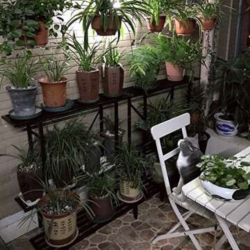 Zhongma 3 Tier Plant Stand with Space saving