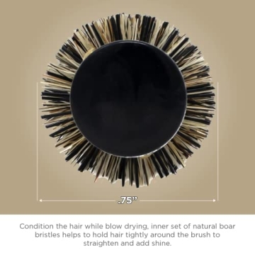 Spornette Mini Rounder Hair Brush - Perfect for Short Hair