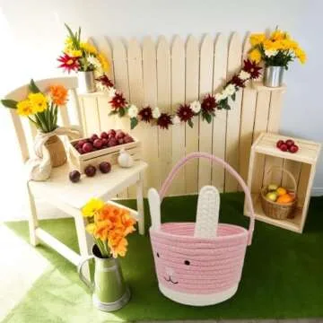 Durable and Adorable Easter Bunny Basket for Kids