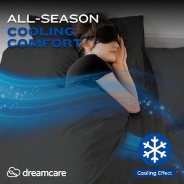 DREAMCARE 4 Pc Queen Cooling Sheet Set with Pockets