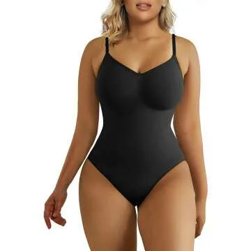 SHAPERX Women's Bodysuit for Tummy Control & Sculpting
