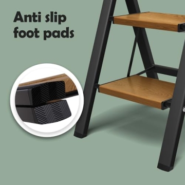 Lightweight 2 Step Ladder for Safe Household Access