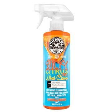Chemical Guys Sticky Citrus Wheel Cleaner Gel - Safe for All Wheels, 16 oz