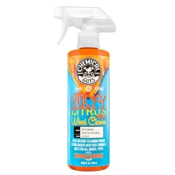 Chemical Guys Sticky Citrus Wheel Cleaner Gel - Safe for All Wheels, 16 oz