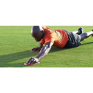 SPRI Agility Carpet Sliders for Dynamic Workouts