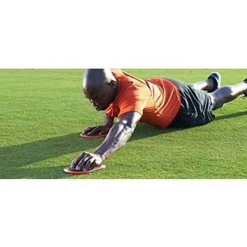 SPRI Agility Carpet Sliders for Dynamic Workouts