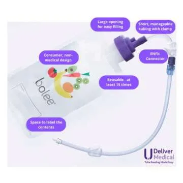 Bolee Bag Tube Feeding Kit - Eco-Friendly & Reliable Supplies