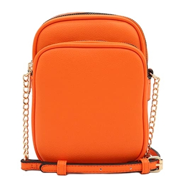 FashionPuzzle Multi Pocket Crossbody Bag for Daily Use