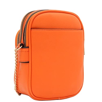 FashionPuzzle Multi Pocket Crossbody Bag for Daily Use