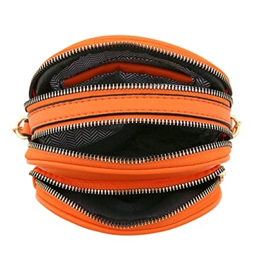 FashionPuzzle Multi Pocket Crossbody Bag for Daily Use