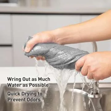 WEAWE Microfiber Cleaning Cloths - Ultra Soft & Absorbent