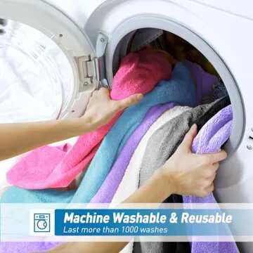 WEAWE Microfiber Cleaning Cloths - Ultra Soft & Absorbent