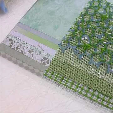 Diuhofart 45 Sheets Textured Scrapbook Paper Set