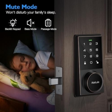 AppLoki Smart Lock with Bluetooth and Alexa Control