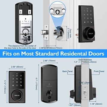 AppLoki Smart Lock with Bluetooth and Alexa Control