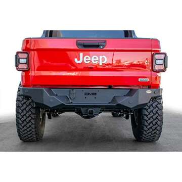 DV8 Offroad Jeep Gladiator JT Rear Bumper - High Clearance