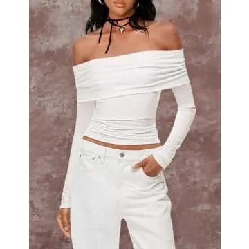 Prettywear Women's Sexy Off Shoulder Tops for Stylish Occasions