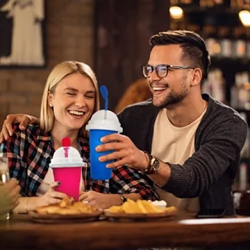 EJ1 Silicone Slushie Maker Cup for Instant Fun