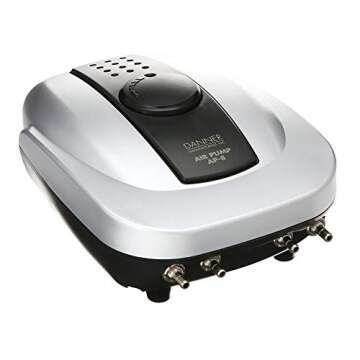 Danner Manufacturing, Inc., Supreme Oxy-Flo AP- 8, Low Volume Air Pump for Aquariums, 06408