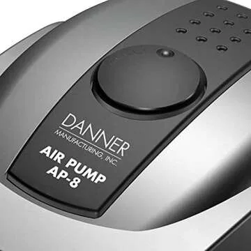 Danner Manufacturing, Inc., Supreme Oxy-Flo AP- 8, Low Volume Air Pump for Aquariums, 06408