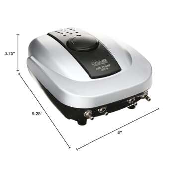 Danner Manufacturing, Inc., Supreme Oxy-Flo AP- 8, Low Volume Air Pump for Aquariums, 06408