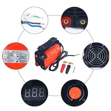 220V 20-250A Mini Handhold Electric Welder Converter ARC Welding Machine Tool