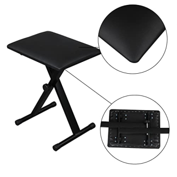 Adjustable Ktaxon Keyboard Stand & Bench Set for Digital Pianos