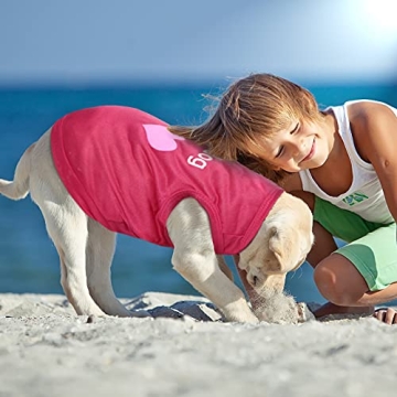 Stylish 6-Pack Dog Shirts for Small Pets in Cute Patterns