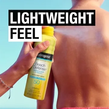 Neutrogena Beach Defense Spray SPF 50, Fast Drying Sun Protection