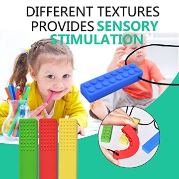 Chew Necklace Bundle - Durable Sensory Tool for Kids