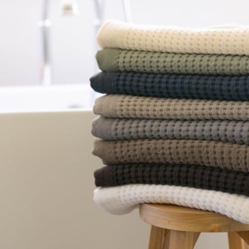 GILDEN TREE Waffle Hand Towels Quick Drying Lint Free