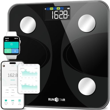 RunSTAR Digital Smart Scale Body Fat Weight Analyzer