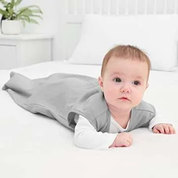 Yoofoss Baby Sleep Sack 100% Cotton 2-Way Zipper 0-24 Months