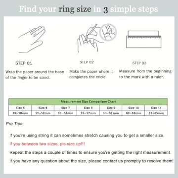 FAXHION Gold Rings for Women Non Tarnish, 14k Gold Plated Dainty Stacking Cubic Zirconia Thumb Rings, Gold Knuckle Women Rings Set Jewelry Size (7)