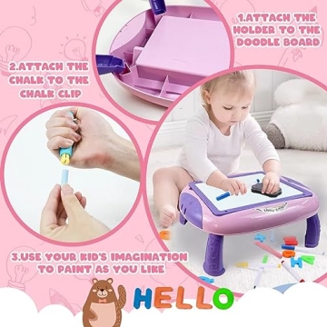 Cokzer Toddler Drawing Board for Creative Learning