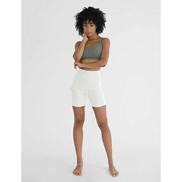 Buy ODODOS Women's 5" High Waist Bike Shorts with Pockets