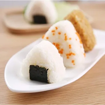 Onigiri Rice Ball Mold Set Two Sizes for Easy Sushi