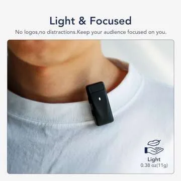 RGBlink Lavalier Mic for iPhone 16,15 Pro Max, Android