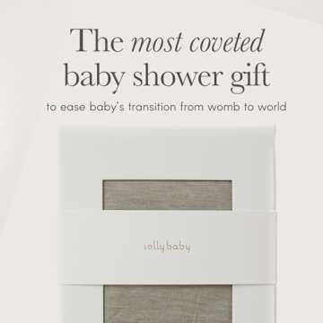 Solly Baby Wrap Carrier, for Newborn to Toddler 8-25 Lbs., Buttery-Soft & Lightweight Fabric, Reduce Crying & Increase Connection, Postpartum Essential, New Mom Gifts, Registry Must-Have, Basil