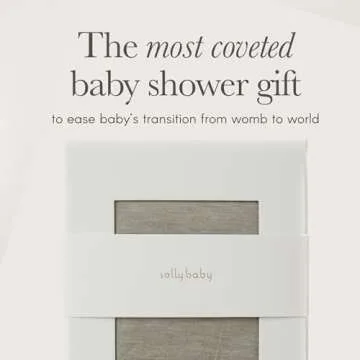 Solly Baby Wrap Carrier, for Newborn to Toddler 8-25 Lbs., Buttery-Soft & Lightweight Fabric, Reduce Crying & Increase Connection, Postpartum Essential, New Mom Gifts, Registry Must-Have, Basil