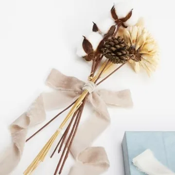 Keypan Gray Velvet Ribbon for Gift Wrapping & Decorations