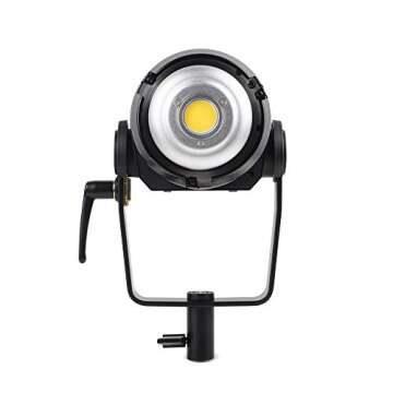 Aputure Light Storm LS C120d II COB 120D Mark 2 + Fresnel Mount 180W 5500K LED Continuous Video Light CRI96+ TLCI97+ Bowens Mount,The Ultimate Upgrade,Support DMX,5 Pre-Programmed Lighting Effects