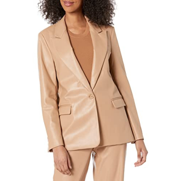 The Drop Anouk Blazer for Women in Camel - Stylish Comfort