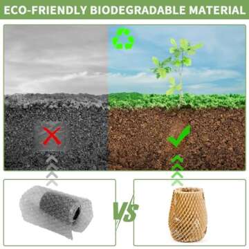 Honeycomb Packing Paper Wrap for Fragile Items 15" x 400'