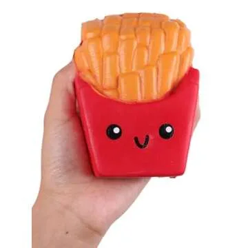 Anboor Squishys Food Fries Chips Toy - Cute Stress Relief
