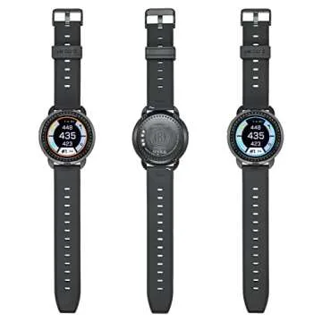 Bushnell iON Elite Black Golf GPS Watch with Lens Cloth
