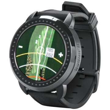 Bushnell iON Elite Black Golf GPS Watch with Lens Cloth